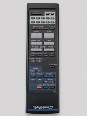 Magnavox Black Remote Control for Portable DVD Players